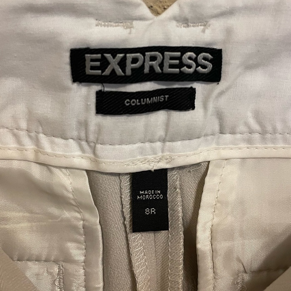 Express Tan Columnist Pants - Picture 4 of 5